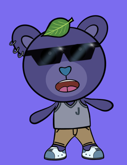 Best Polygon NFT Collection on Opensea - Jolly Teddy Party #6010