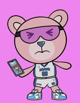 Best Polygon NFT Collection on Opensea - Jolly Teddy Party #6016