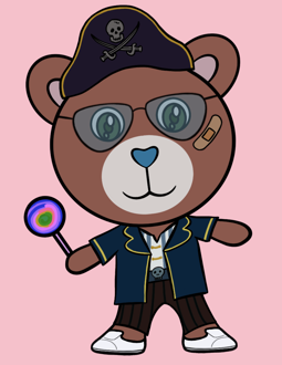 Best Polygon NFT Collection on Opensea - Jolly Teddy Party #6030