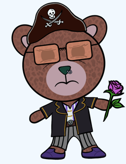 Best Polygon NFT Collection on Opensea - Jolly Teddy Party #6034