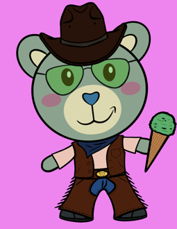 Best Polygon NFT Collection on Opensea - Jolly Teddy Party #6038
