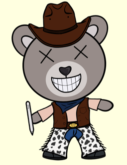 Best Polygon NFT Collection on Opensea - Jolly Teddy Party #604