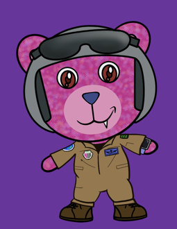 Best Polygon NFT Collection on Opensea - Jolly Teddy Party #6047