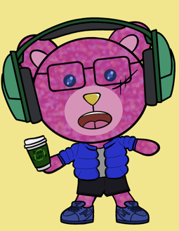 Best Polygon NFT Collection on Opensea - Jolly Teddy Party #605