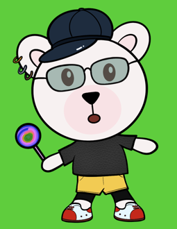 Best Polygon NFT Collection on Opensea - Jolly Teddy Party #6050