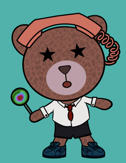 Best Polygon NFT Collection on Opensea - Jolly Teddy Party #6053