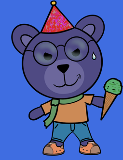 Best Polygon NFT Collection on Opensea - Jolly Teddy Party #6065