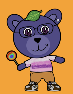 Best Polygon NFT Collection on Opensea - Jolly Teddy Party #6068