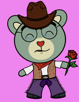 Best Polygon NFT Collection on Opensea - Jolly Teddy Party #6069