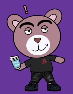 Best Polygon NFT Collection on Opensea - Jolly Teddy Party #6073
