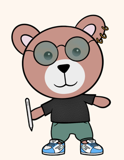 Best Polygon NFT Collection on Opensea - Jolly Teddy Party #608