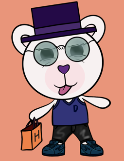 Best Polygon NFT Collection on Opensea - Jolly Teddy Party #6099
