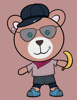Best Polygon NFT Collection on Opensea - Jolly Teddy Party #6115