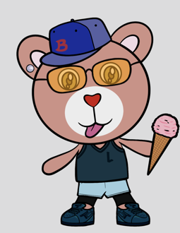 Best Polygon NFT Collection on Opensea - Jolly Teddy Party #6116