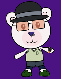 Best Polygon NFT Collection on Opensea - Jolly Teddy Party #6117