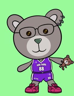 Best Polygon NFT Collection on Opensea - Jolly Teddy Party #6123