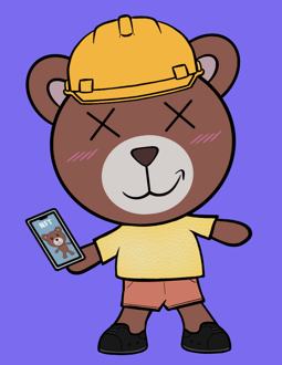 Best Polygon NFT Collection on Opensea - Jolly Teddy Party #6125