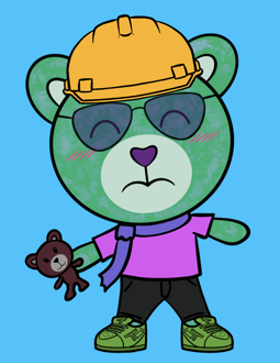 Best Polygon NFT Collection on Opensea - Jolly Teddy Party #6130