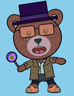 Best Polygon NFT Collection on Opensea - Jolly Teddy Party #6131