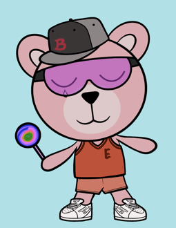 Best Polygon NFT Collection on Opensea - Jolly Teddy Party #6133