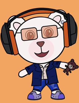Best Polygon NFT Collection on Opensea - Jolly Teddy Party #6134