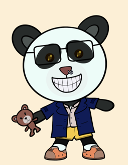 Best Polygon NFT Collection on Opensea - Jolly Teddy Party #6142