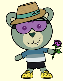 Best Polygon NFT Collection on Opensea - Jolly Teddy Party #6145