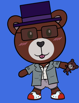 Best Polygon NFT Collection on Opensea - Jolly Teddy Party #6148