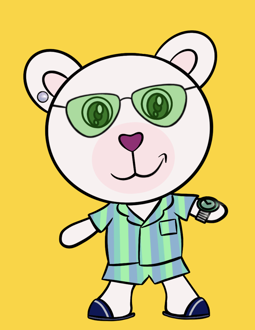 Best Polygon NFT Collection on Opensea - Jolly Teddy Party #6151