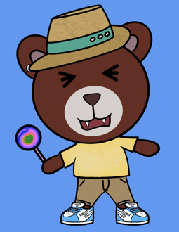 Best Polygon NFT Collection on Opensea - Jolly Teddy Party #6156