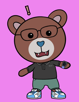 Best Polygon NFT Collection on Opensea - Jolly Teddy Party #6161