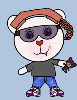 Best Polygon NFT Collection on Opensea - Jolly Teddy Party #6165