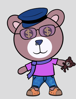Best Polygon NFT Collection on Opensea - Jolly Teddy Party #6167
