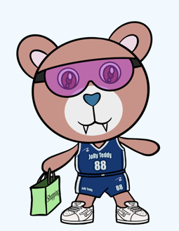 Best Polygon NFT Collection on Opensea - Jolly Teddy Party #6176