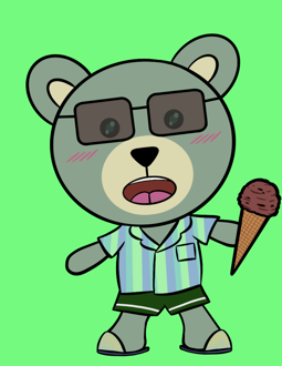 Best Polygon NFT Collection on Opensea - Jolly Teddy Party #6195
