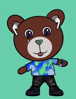 Best Polygon NFT Collection on Opensea - Jolly Teddy Party #6197
