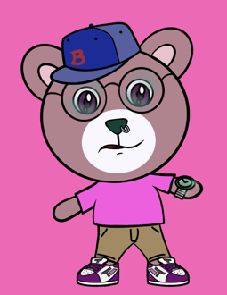 Best Polygon NFT Collection on Opensea - Jolly Teddy Party #625