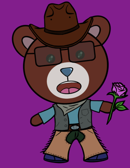 Best Polygon NFT Collection on Opensea - Jolly Teddy Party #6257