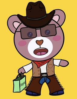 Best Polygon NFT Collection on Opensea - Jolly Teddy Party #6258