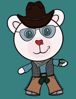 Best Polygon NFT Collection on Opensea - Jolly Teddy Party #6267