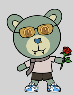 Best Polygon NFT Collection on Opensea - Jolly Teddy Party #6273