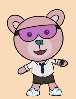 Best Polygon NFT Collection on Opensea - Jolly Teddy Party #6283