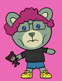 Best Polygon NFT Collection on Opensea - Jolly Teddy Party #6287