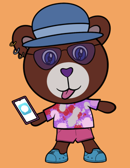Best Polygon NFT Collection on Opensea - Jolly Teddy Party #6288