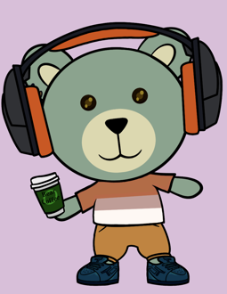 Best Polygon NFT Collection on Opensea - Jolly Teddy Party #6289