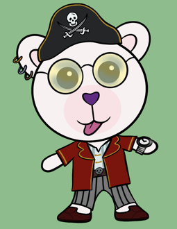 Best Polygon NFT Collection on Opensea - Jolly Teddy Party #6296
