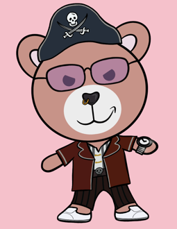Best Polygon NFT Collection on Opensea - Jolly Teddy Party #6297
