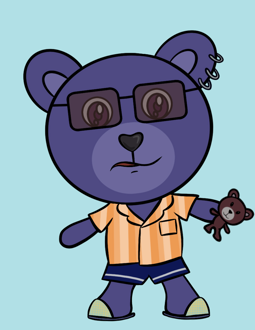 Best Polygon NFT Collection on Opensea - Jolly Teddy Party #63