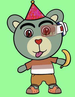 Best Polygon NFT Collection on Opensea - Jolly Teddy Party #6362