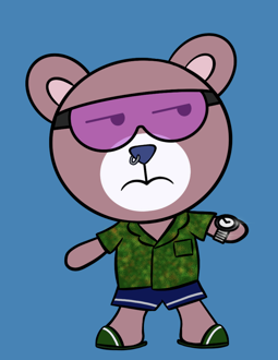 Best Polygon NFT Collection on Opensea - Jolly Teddy Party #6369